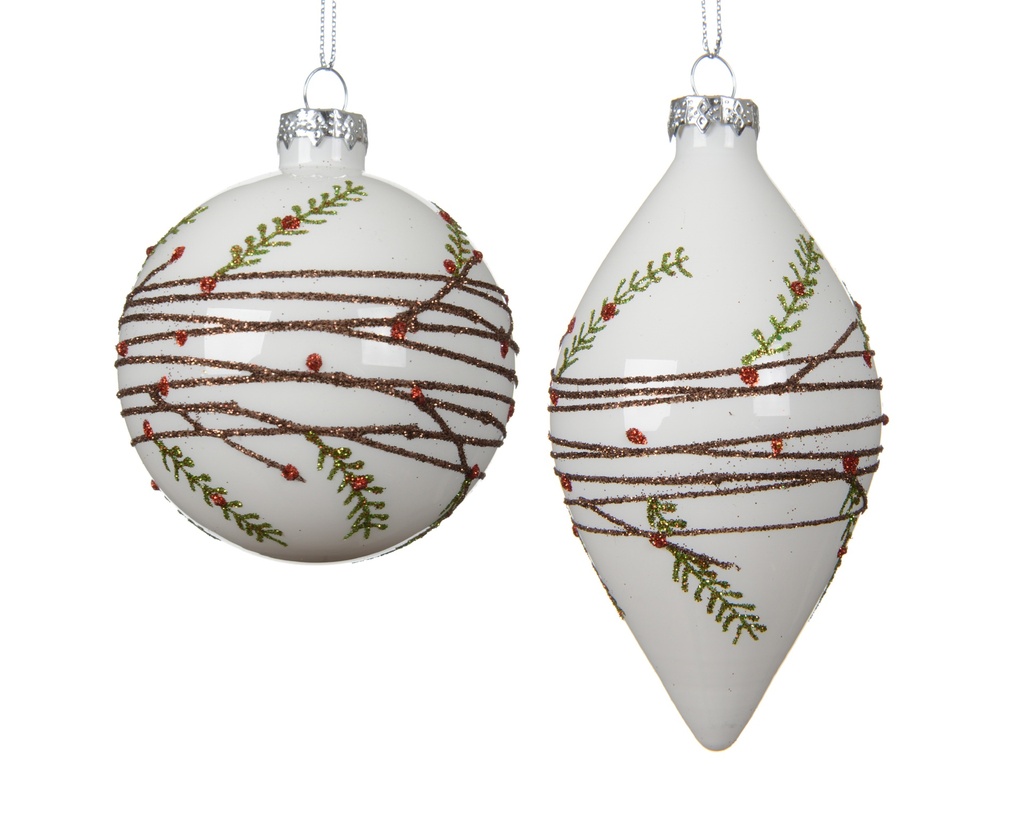 Christbaumschmuck Weiß