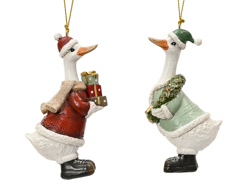 Weihnachtsgans zum Hängen