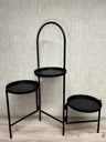 Metall-Etagere