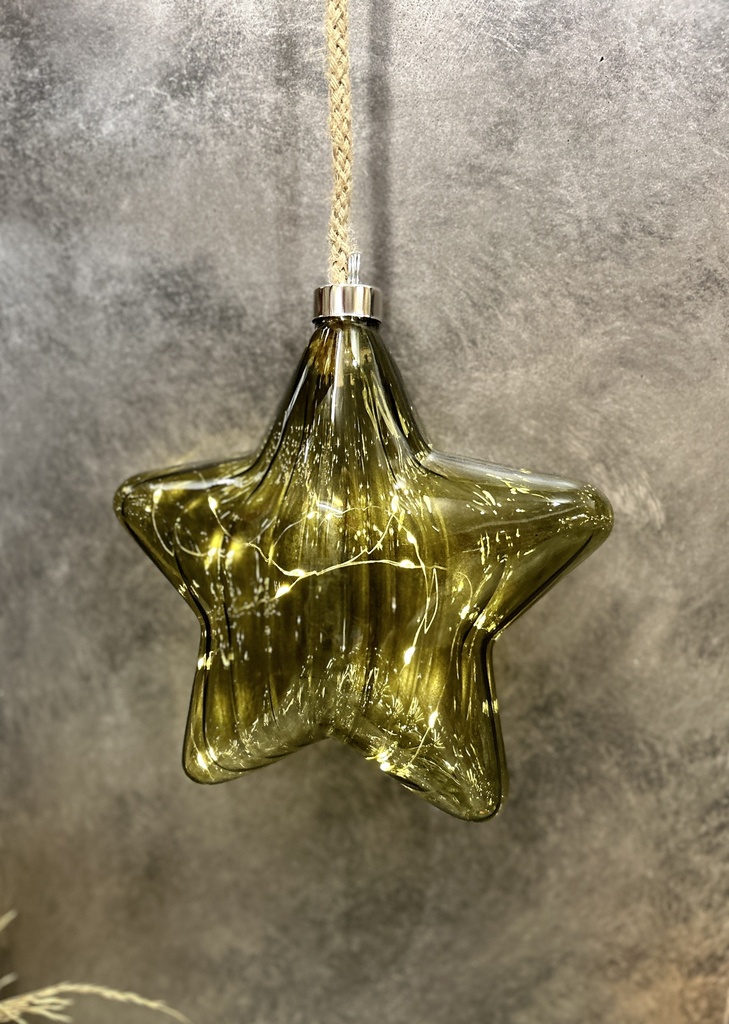 Stern LED grün