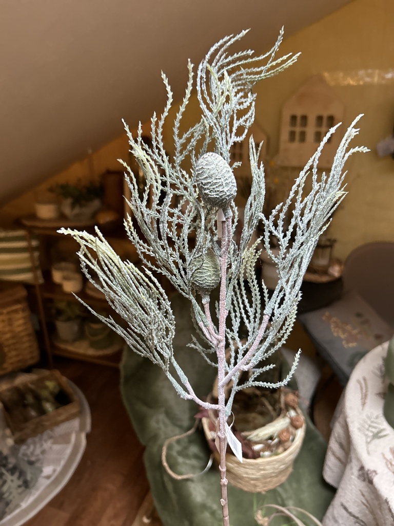 Zypressenzweig mit Glitter