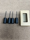 Kerzenstecker schwarz