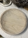 Holztablett natur groß