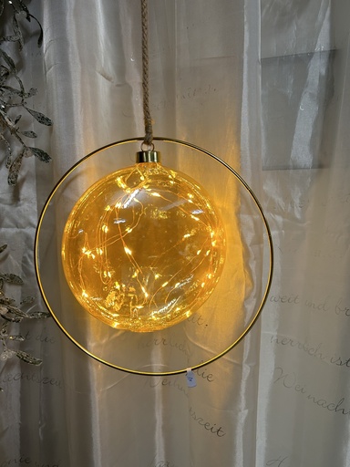 [P0001119] Scheibe LED mit Goldring