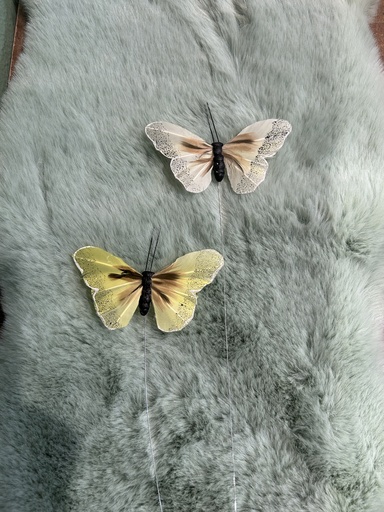 Schmetterling gelb