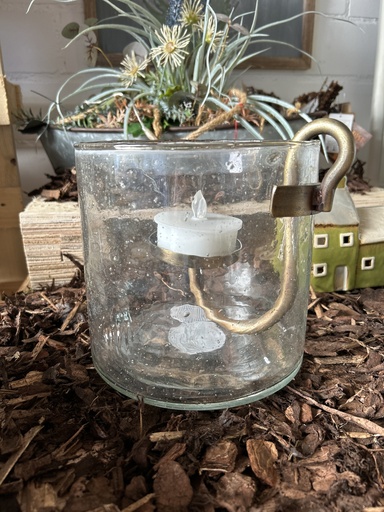 [P0002158] Teelichthalter Glas