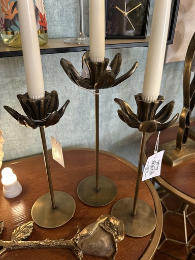 Kerzenständer "Celaya" antik bronze