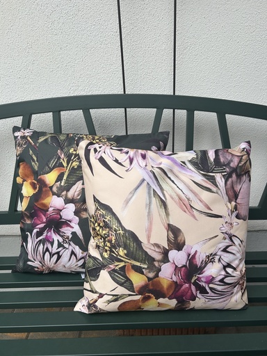 Outdoorkissen Blumenmuster 45x45 cm