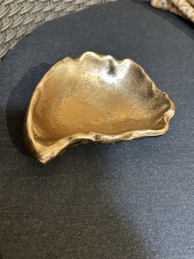 [P0002420] Schale Metall "CARSOLI" gold