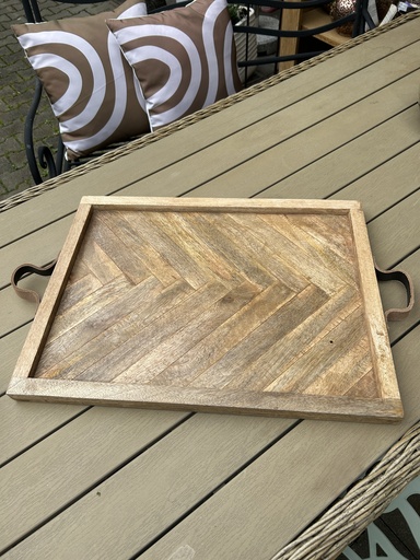 [P0002444] Holz-Tablett XL, natur/rustikal