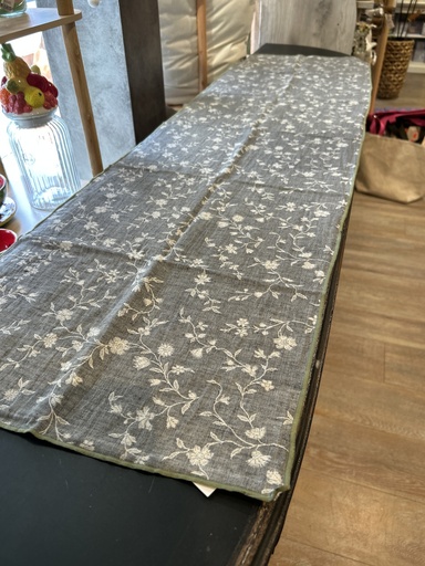 [P0002496] Tischläufer Floraly