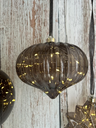 [P0002503] Tropfen LED schwarz groß