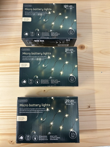 Lichterkette batteriebetrieben mit Funktion