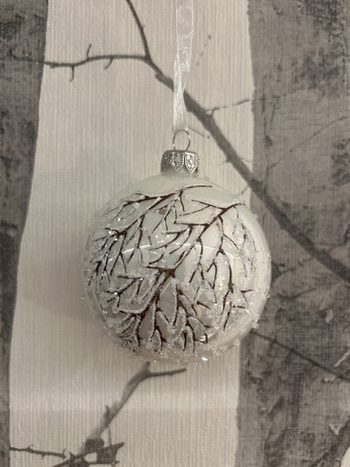 Weihnachtskugel Winterwald