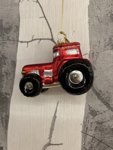 Weihnachtskugel Traktor