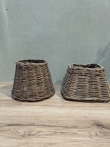 Lampenschirm Weide natur
