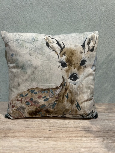 [P0002820] Kissen Reh mit Füllung