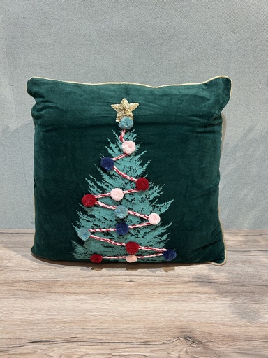 [P0002821] Kissen Weihnachtsbaum mit Füllung
