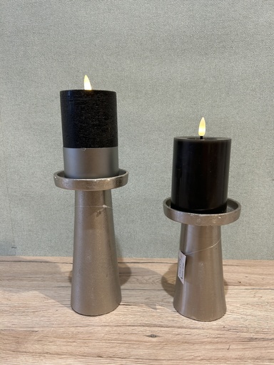 Kerzenständer Metall silber