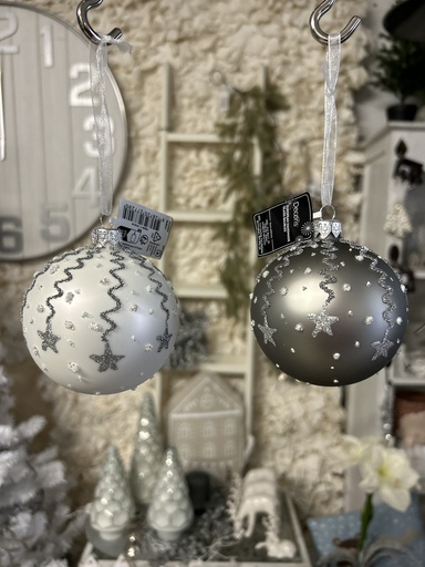 Weihnachtskugel Sternenzauber