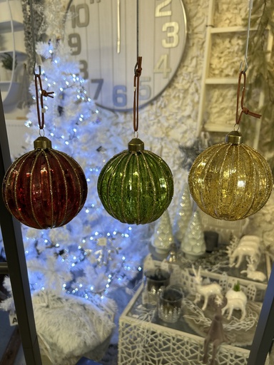 Weihnachtskugel Antik groß