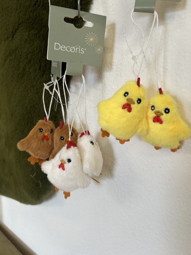 Küken 2er Set zum Hängen