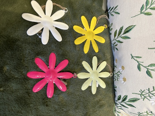 Metallblüten zum Hängen "klein"