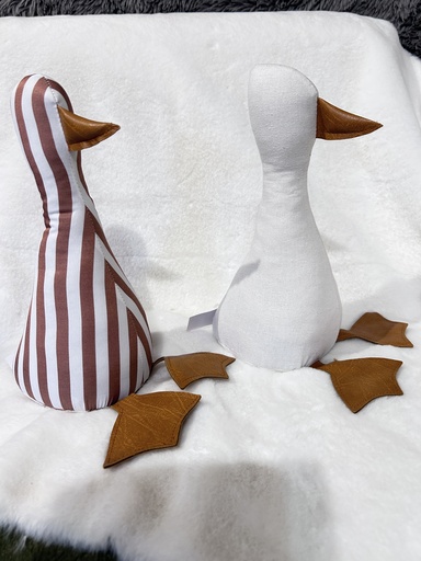 Ente aus Stoff
