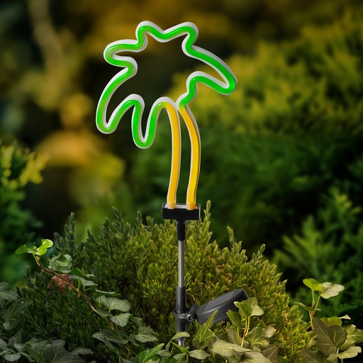 [P0003369] Solar Stabbeleuchtung Palme H 73 cm