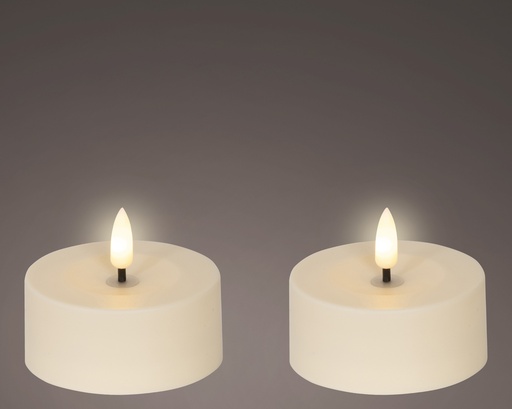 [P0003390] Solar Kerze Creme 2er Set