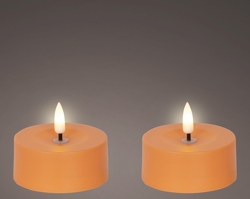 [P0003391] Solar Kerze Orange 2er Set