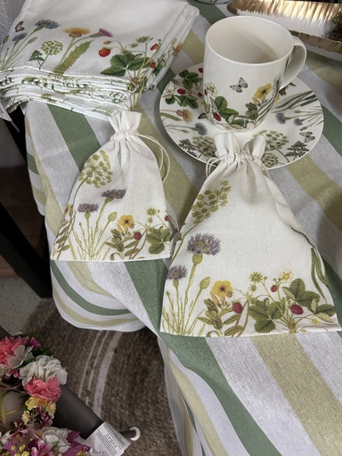 [P0003443] Geschenkbeutel "Wild Flowers", groß
