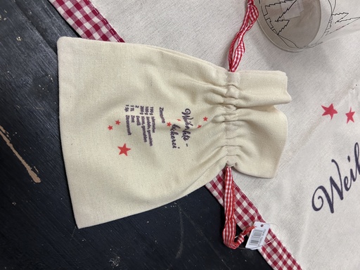 [P0003769] Geschenksäckchen Weihnachtsbäckerei "Zimtsterne"