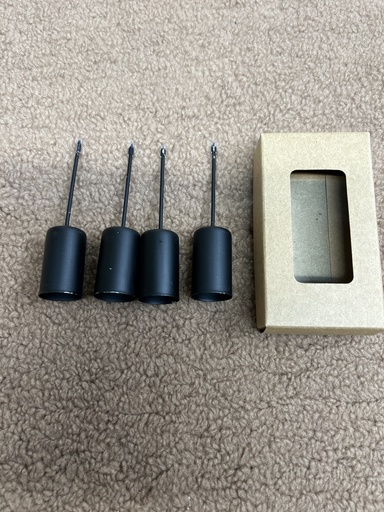[P0000888] Kerzenstecker schwarz