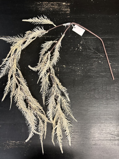 [P0001070] Farnzweig naturweiß 102 cm