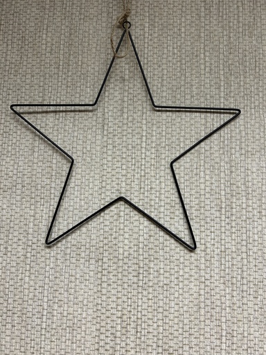 [P0001073] Metallstern schwarz